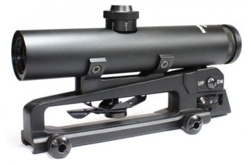 Image of Vector Optics Streak Rifle Scope, 4x22mm, 34mm monotube, R3 Reticle, Black SCOC-06