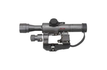 Image of Vector Optics SVD Style Rifle Scope, 4x24mm, Etched Glass SVD Style Reticle, Black, SCFF-15