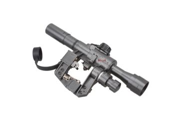 Image of Vector Optics SVD Style Rifle Scope, 4x24mm, Etched Glass SVD Style Reticle, Black, SCFF-15
