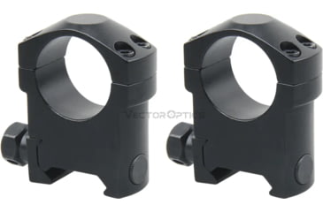 Image of Vector Optics 25.4mm 1 in High Profile Weaver Rings