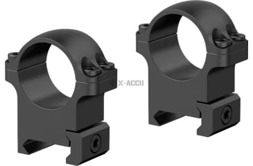Image of Vector Optics 25.4mm 1in Steel Medium Weaver Rings