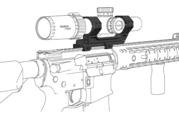 Image of Vector Optics 30mm 1-Piece Adjustable Extended Picatinny Mount