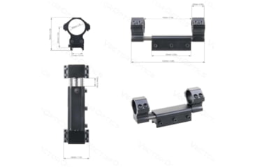 Image of Vector Optics 30mm One Piece Zero Recoil Weaver Mount