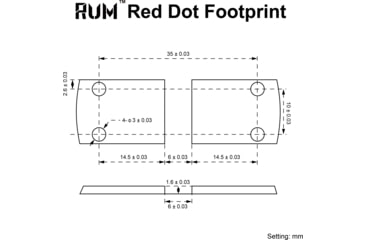 Image of Vector Optics Cantilever Picatinny Riser Mount