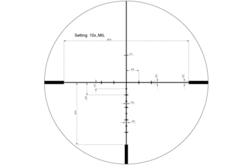 Image of Vector Optics Continental 1-10x24i ED Fiber 30mm Tube Rifle Scope, Second Focal Plane