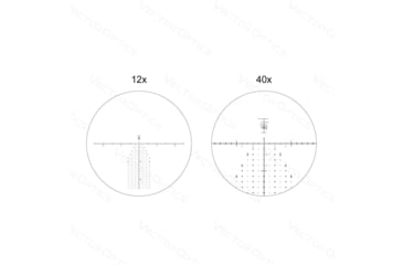 Image of Vector Optics Continental 12-40x60 ED Spotting Scope, First Focal Plane