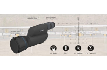 Image of Vector Optics Continental Pro 20-60x80 ED Spotting Scope, First Focal Plane