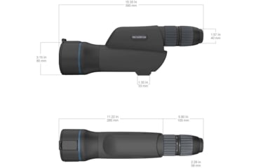 Image of Vector Optics Continental Pro 20-60x80 ED Spotting Scope, First Focal Plane
