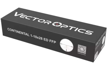 Image of Vector Optics Continental x10 1-10x28 34mm Tube ED CTR Rifle Scope, First Focal Plane