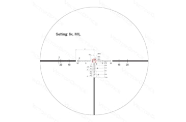 Image of Vector Optics Continental x6 1-6x24mm 30 mm Tube LPVO Rifle Scope, Second Focal Plane