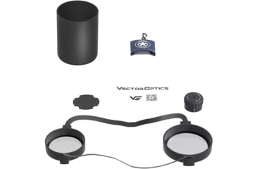 Image of Vector Optics Continental X6 2.5-15x56 30 mm Tube Fiber Rifle Scope, Second Focal Plane
