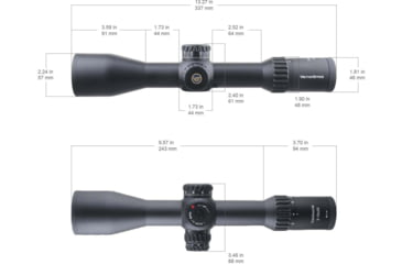 Image of Vector Optics Continental X6 3-18x50mm 34mm Tube Rifle Scope, First Focal Plane