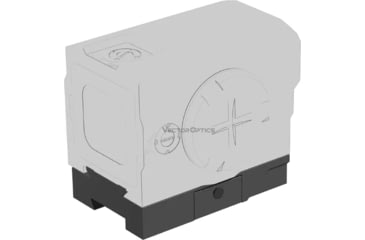 Image of Vector Optics Enclosed Low Dovetail Red Dot Sight Mount