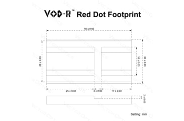 Image of Vector Optics Enclosed Low Dovetail Red Dot Sight Mount