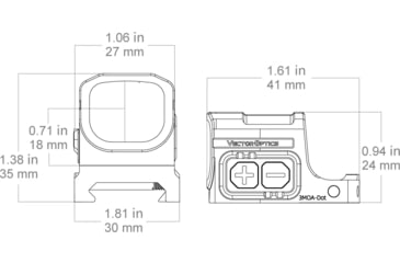 Image of Vector Optics Frenzy Plus 1x17x23 Mini Red Dot Sight