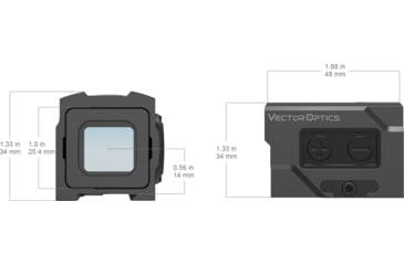Image of Vector Optics Frenzy Plus 1x18x20 Solar Power Enclosed Sight Solar Power