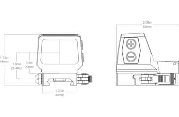 Image of Vector Optics Frenzy Plus 1x22x32 QD Red Dot Sight