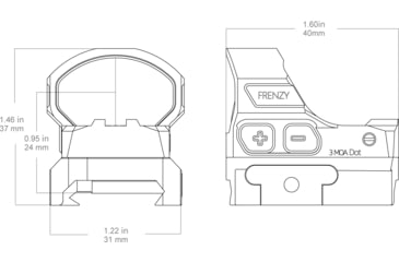 Image of Vector Optics Frenzy-S 28x19 RMSx Red Dot Sight