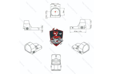 Image of Vector Optics Frenzy-X 1x22x26 Red Dot Sight