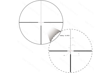 Image of Vector Optics Grizzly 1-4x24mm 30mm Tube Rifle Scope, Second Focal Plane