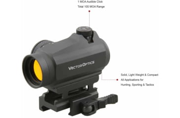 Image of Vector Optics Maverick GenII 1x22mm Red Dot Sight