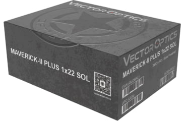 Image of Vector Optics Maverick-II Plus 1x22 Solar Power Red Dot Sight