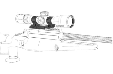 Image of Vector Optics One Piece High Picatinny Mount, 34mm
