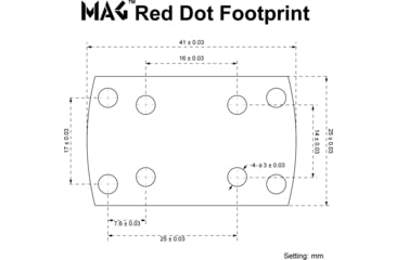 Image of Vector Optics Red Dot Sight Offset Mount MAG