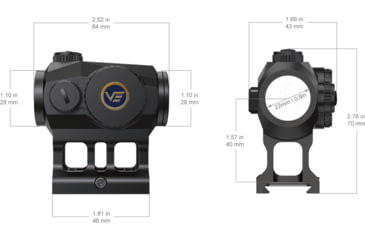 Image of Vector Optics Scrapper 1x22 SOL Red Dot Sight