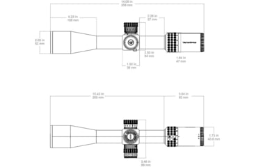 Image of Vector Optics Sentinel 4-16x44mm 30mm Tube Rifle Scope, First Focal Plane