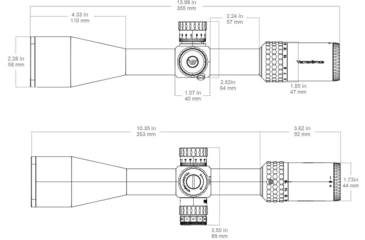 Image of Vector Optics Sentinel 4-16x50 GenII Rifle Scope 30mm Tube, Second Focal Plane