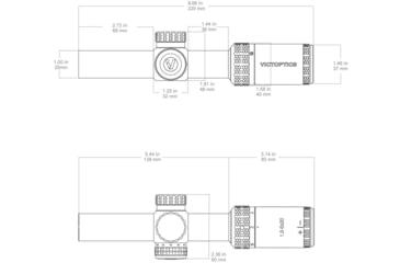 Image of Vector Optics SOI 1.5-5x20 Rifle Scope, Second Focal Plane