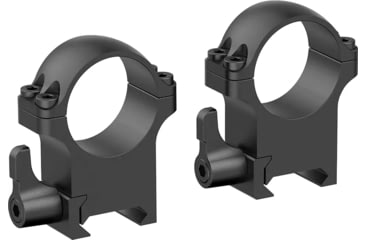 Image of Vector Optics Steel Qiuck Release Medium Profile Weaver Rings, 1.25 in