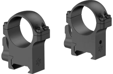 Image of Vector Optics Steel Qiuck Release Medium Profile Weaver Rings, 1.25 in