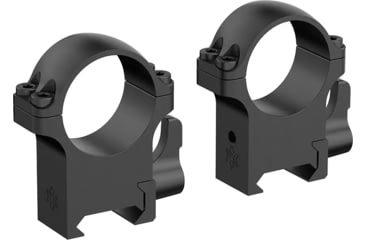Image of Vector Optics Steel Qiuck Release Medium Profile Weaver Rings, 1.25 in