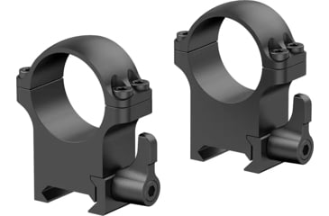 Image of Vector Optics Steel Qiuck Release Medium Profile Weaver Rings, 1.25 in