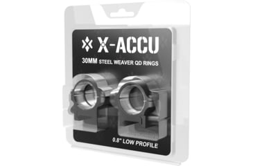 Image of Vector Optics Steel Weaver Quick Release Low Profile Rings