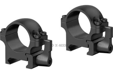 Image of Vector Optics Steel Weaver Quick Release Rings, Low Profile