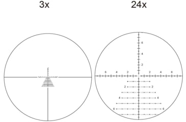 Image of Vector Optics Tauron GenII 3-24x56mm 34mm Tube ED Rifle Scope, First Focal Plane
