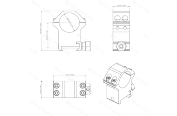 Image of Vector Optics Weaver Rings-High