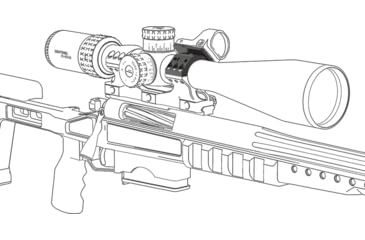 Image of Vector Optics X-ACCU Mount Assembly Kit, 30mm, 6 Holes