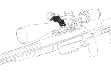Image of Vector Optics X-ACCU Mount Assembly Kit, 30mm, 6 Holes
