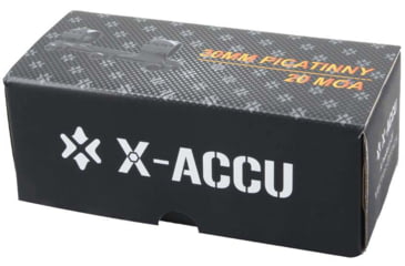 Image of Vector Optics X-Accu One Piece 20MOA Medium Profile Picatinny Mount, 1.2 in
