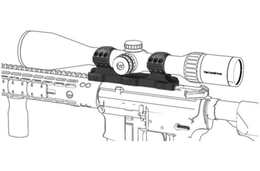 Image of Vector Optics X-Accu One Piece Picatinny Mount Rings
