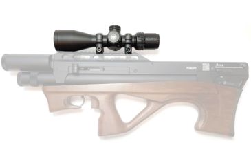 Image of Vector Optics Veyron Rifle Scope, 3-12x44mm, Second Focal Plane, 30mm Tube, MPR-4 Non-Illuminated Reticle, 6061-T6, Black, SCOM-24