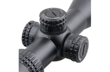 Image of Vector Optics Veyron Rifle Scope, 3-12x44mm, Second Focal Plane, 30mm Tube, MPR-4 Non-Illuminated Reticle, 6061-T6, Black, SCOM-24