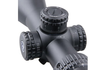 Image of Vector Optics Veyron Rifle Scope, 3-12x44mm, Second Focal Plane, 30mm Tube, MPR-4 Non-Illuminated Reticle, 6061-T6, Black, SCOM-24