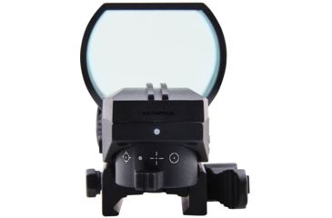 Image of VictOptics Red Dot Sight, 1x, 28x40mm Objective Window, 4 Green/ Red Reticles, 6061-T6, Black, RDSL09