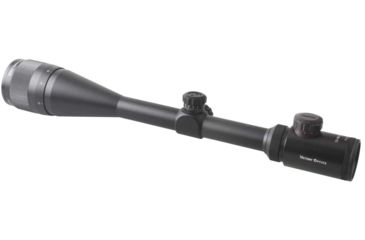 Image of EDEMO Demo, VictOptics AOE Rifle Scope, 10-40x50mm, Second Focal Plane, 1-inch Tube, Range Finder Red/ Green Illuminated Reticle, 6061-T6, Black, OPSL05, EDEMO1