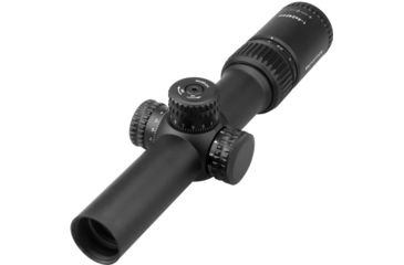 Image of VictOptics Rifle Scope, 1-4x24mm, First Focal Plane, 1-inch Tube, VIR-01 Red/ Green Illuminated Reticle, 6061-T6, Black, FFSL01